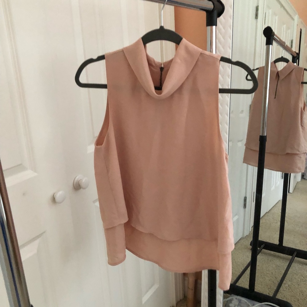 Pink formal top